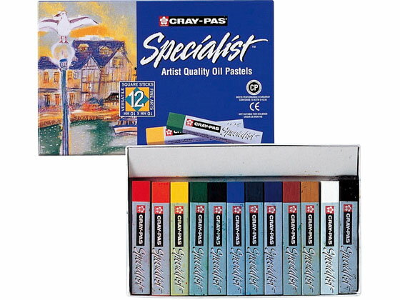 【お取り寄せ】サクラクレパス クレパス スペシャリスト 12色 ESP12