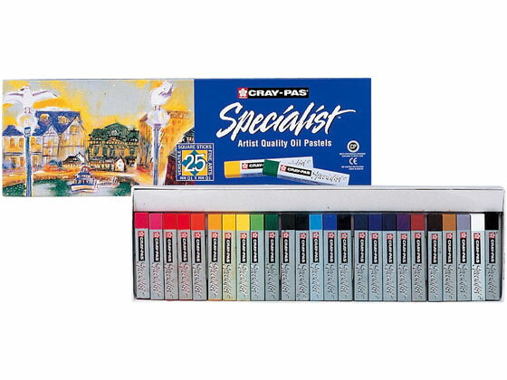 【お取り寄せ】サクラクレパス クレパス スペシャリスト 25色 ESP25