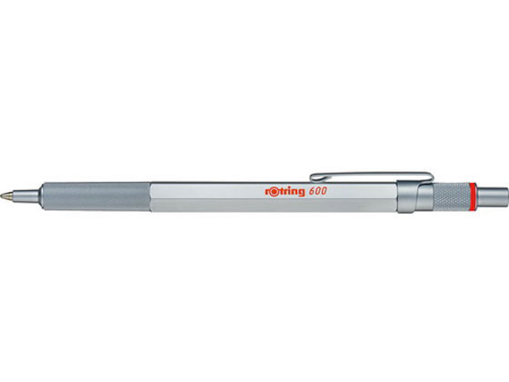 ロットリング ボールペン 【お取り寄せ】ロットリング rOtring 600 ボールペン シルバー 2032578