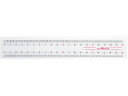 西敬 パルカラー定規 20cm直線定規 PR-20