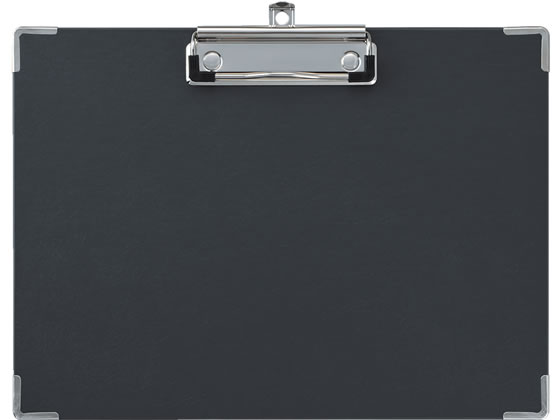 【お取り寄せ】キングジム 用箋挟み B5ヨコ 長辺とじ 黒 8334-BK