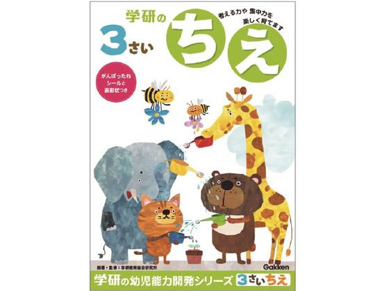 楽天BUNGU便【お取り寄せ】学研ステイフル 3歳のワーク ちえ N048-03