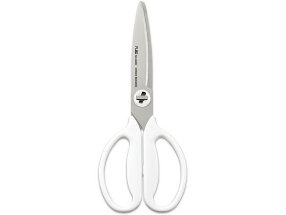 プラス キッチンはさみ 料理はさみ フィットカットカーブ マッシュルームホワイト