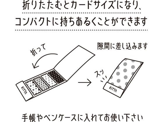 キングジム KITTA クリア(フウケイ) 40片 KITT010