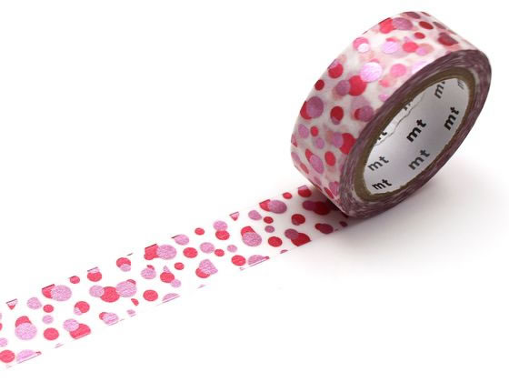 【お取り寄せ】カモ井 mt 1P 高輝度 散らばるドット MT01D542