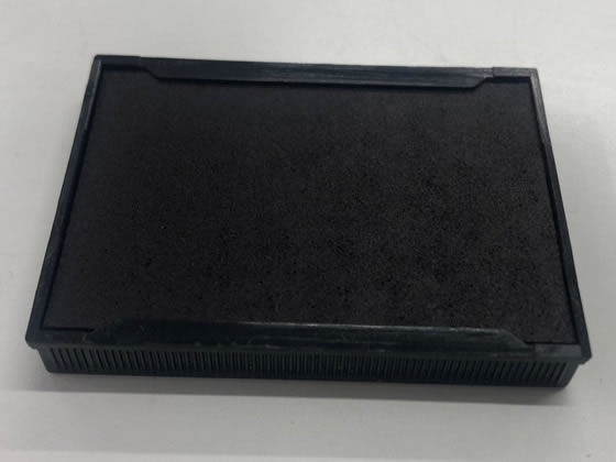 【お取り寄せ】シャイニー S-827交換用インクパッド 黒 S-827-7