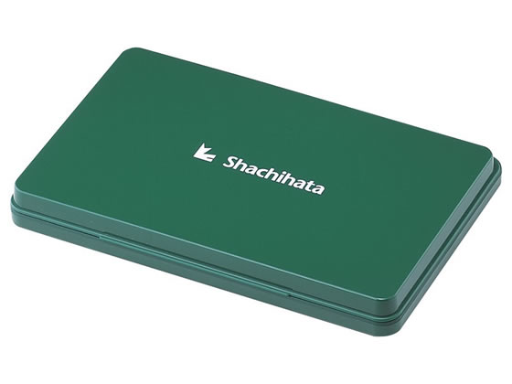 【お取り寄せ】シヤチハタ スタンプ台 特大形 緑 HGN-4-G