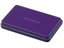【お取り寄せ】シヤチハタ スタンプ台 大形 紫 HGN-3-V