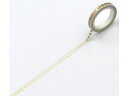 ワールドクラフト キラキラマスキングテープ Heart 5mm×5m KRMT5-007