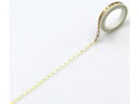 ワールドクラフト キラキラマスキングテープ Semicircle 5mm×5m