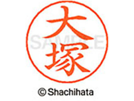 【お取り寄せ】シヤチハタ ネームペン用ネーム シルバー 既製 大塚 X-GPS-0501