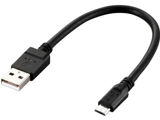 【お取り寄せ】エレコム 2A対応microUSBケーブル0.2m MPA-AMB2U02BK 【お取り寄せ】エレコム 2A対応microUSBケーブル0.2m MPA-AMB2U02BK