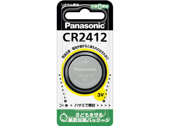 パナソニック コイン形リチウム電池 CR-2412P