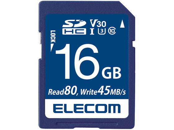 【お取り寄せ】エレコム SDHCカード データ復旧サービス付16GB MF-FS016GU13V3R 1