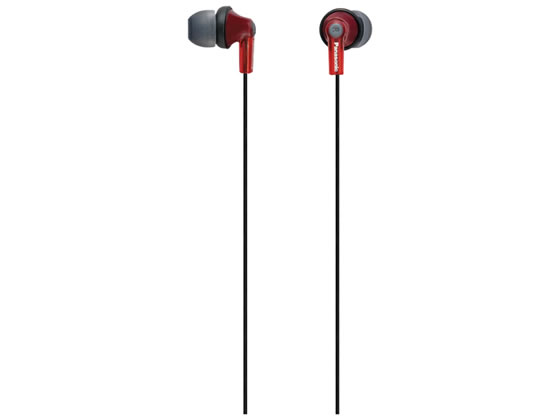 【お取り寄せ】パナソニック ステレオインサイドホン レッド RP-HJE150-R