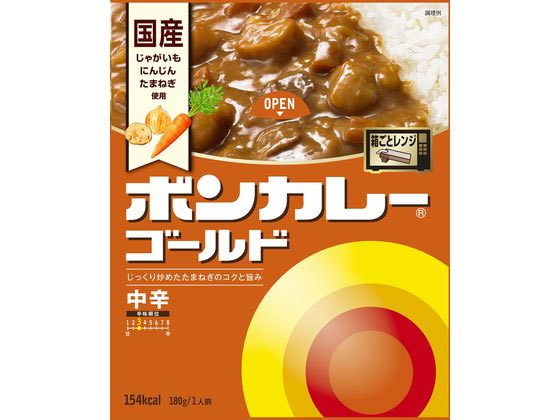 大塚食品 ボンカレーゴールド中辛180g