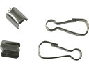 【お取り寄せ】ユタカメイク 金具 紐用ナスカンセット 中丸紐用B4mm×A21m JN-02