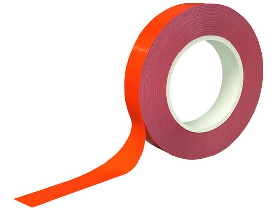 【商品説明】●耐久性に優れ、環境に優しく、作業性も抜群のラインテープです。●はくり紙が無く、長巻なので長い距離でも貼りやすく作業効率が上がります。●耐油性に優れています。●クリーンルーム適用品です。【仕様】●型番：Y6056●色：橙　●幅（mm）：25　●厚さ（mm）：0．17　●長さ（m）：50　●粘着力（N／10mm）：6　●引張強度（N／10mm）：90●プラスチック芯　●はくり紙：なし　●粘着力：6N／10mm　●引張強度：90N／10mm●基材：ポリエステルフィルム・ポリオレフィン　●粘着剤：アクリル系●クリーンパックではありません。●汚れや油分・水分などをしっかりとふき取ってから貼ってください。【備考】※メーカーの都合により、パッケージ・仕様等は予告なく変更になる場合がございます。【検索用キーワード】ニトムズ耐久ラインテープDLT−NEO25x50橙　ニトムズタイキュウラインテープDLT−NEO25x50ダイダイ　ニトムズテープ　Y6056　梱包用品　テープ用品　ラインテープ　4904140960568　1933443　ニトムズ　耐久ラインテープDLT−NEO25×50橙　Y6056　EA4058屋内用。倉庫・工場・クリーンルームなどの5Sや安全区分け表示に。