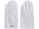 【お取り寄せ】富士グローブ 豚本革手袋 豚クレスト F-808白L 5808