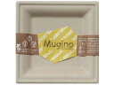 【お取り寄せ】シンワ Muginoムギノスクエアプレート 16cm 7枚入り MG03