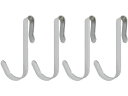 【お取り寄せ】エレクター ベーシックシリーズ フック クローム(4個入) BFC