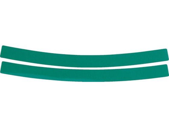 【お取り寄せ】TRUSCO ヘルメット用反射シール 緑 10本入 TR260GN