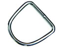 【お取り寄せ】TRUSCO PPベルト専用金具30mm用 Dカン TDCN-30