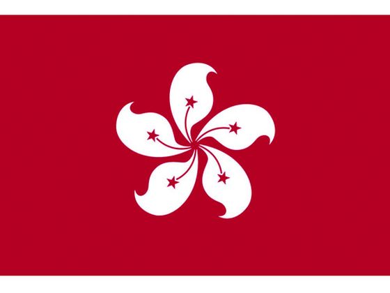 【お取り寄せ】東京製旗 国旗No.1(70×105cm) 香港 416685