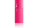 【お取り寄せ】シリコンパワー スライド式USBメモリ 16GB ピンク SPJ016GU2U05H