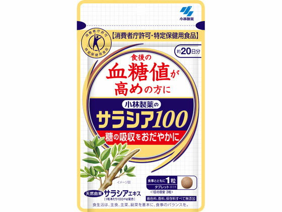 【お取り寄せ】小林製薬 小林製薬のサラシア100(60粒)