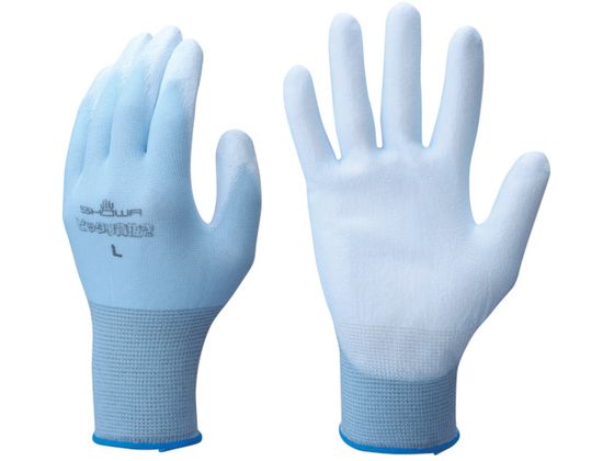 【お取り寄せ】ショーワ ウレタン背抜き手袋 No260ピッタリ背抜き 青 S