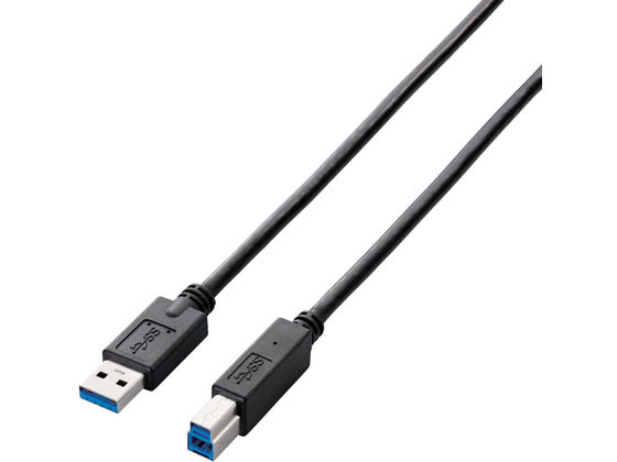 y񂹁zGR USB3.0P[u A-B 2.0m ȈՍ USB3-AB20BK RS