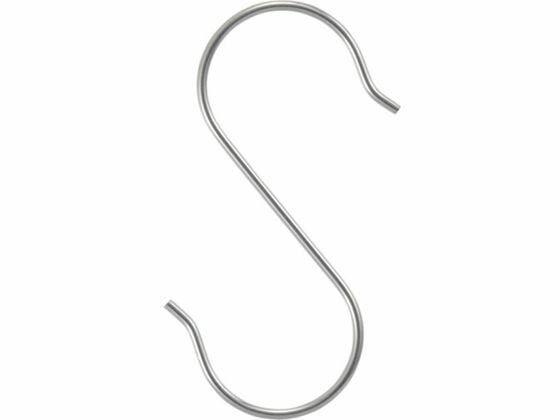 【商品説明】●物の吊り下げ、引っ掛けとして。線径が細いため、穴径小さな部品の取り付けや吊り下げに。●ステンレス製でサビに強く線径が細いため、小さな穴にも通して使用できます。【仕様】●型番：A-430●入数：4個●D（mm）：2．5 ●L（mm）：90 ●S（mm）：32 ●使用荷重（kN）：0．02 ●1パック4個入●ステンレス（SUS304）【備考】※メーカーの都合により、パッケージ・仕様等は予告なく変更になる場合がございます。【検索用キーワード】ニッサチェインステンレスSフックスリム85mm（4個入り）　ニッサチェインステンレスSフックスリム85MM（4コイリ）　ニッサチェインスリング　A430　金物資材　建築資材　建築金物　荷役金具　Sフック　4968462004300　3892221　ニッサチェイン　ステンレスSフック　スリム85mm（4個入り）　A−430　EB4970