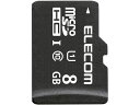 エレコム microSDHCメモリカード 8GB MF-HCMR008GU11A