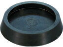 【お取り寄せ】光 平置きゴム 黒丸 内径42mm BE-0-402