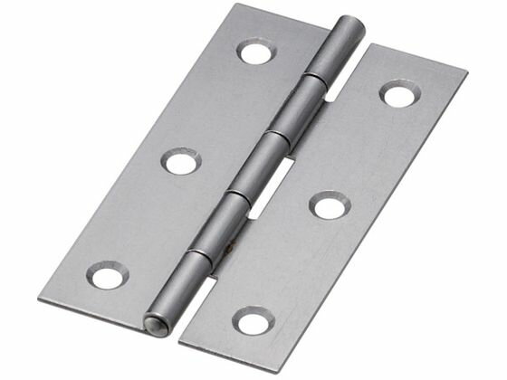 乐天商城 - 【お取り寄せ】TRUSCO スチール製薄口普通蝶番 生地仕上 全長76.0mm 10個
