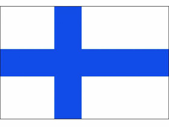 16×24cm フィンランド 406643 東京製旗 卓上旗