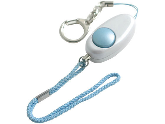 【お取り寄せ】朝日電器 コンパクト防犯アラーム ブルー AKB-100(BL)