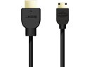 【お取り寄せ】エレコム イーサネット対応HDMI-Miniケーブル 1 DH-HD14EM10BK
