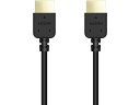【お取り寄せ】エレコム イーサネット対応やわらかHDMIケーブル1.5m DH-HD14EY15BK
