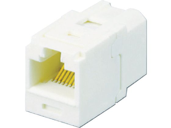 【お取り寄せ】パンドウイット カテゴリ6 JJアダプタ RJ45中継用ジャック オフホワイト