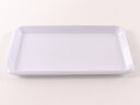 【お取り寄せ】エンテック 長角 トレー メラミン 白 No.106K