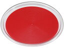 【お取り寄せ】曙産業 クリアマジックトレー丸 ミニ レッド