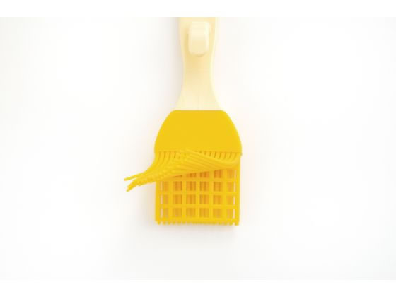 【お取り寄せ】カンダ たっぷり塗れるシリコーン刷毛 小35mm レッド 066102