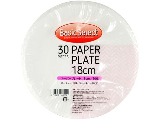 ����ʪ�� �١����å����쥯�� �ڡ��ѡ��ץ졼�� 18cm 30��