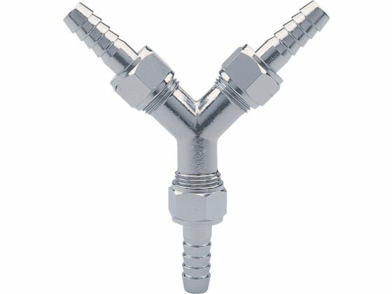 【お取り寄せ】ASOH Y型ホースジョイント Φ10.5 HY-3310
