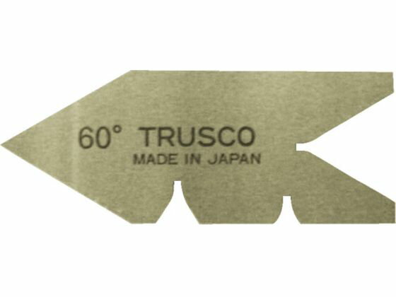 樂天商城 - 【お取り寄せ】TRUSCO センターゲージ 焼入品 測定範囲60° 60-Y
