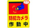 【お取り寄せ】光 防犯カメラ作動中0.2×80×100 RE801-2