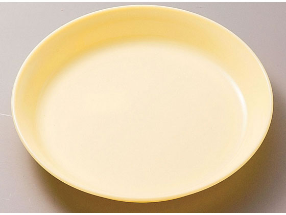 【お取り寄せ】エンテック ポリプロ 丸皿18cm (クリーム) NO.1722K