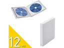 【お取り寄せ】エレコム メディアケース Blu-ray DVD CD 12枚 CCD-FBB12CR